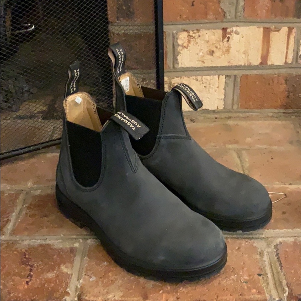 Blundstone Chelsea Boots Rustic Black Classic 550